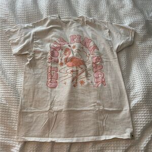 Pink Flamingo Graphic Tee